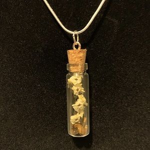 Flower potion necklace